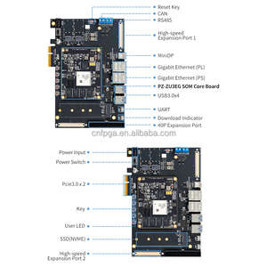 Placa DE DESARROLLO FPGA Puzhi Kit de evaluación Xilinx ZYNQ UltraScale placa FPGA Placa de desarrollo Xilinx FPGA