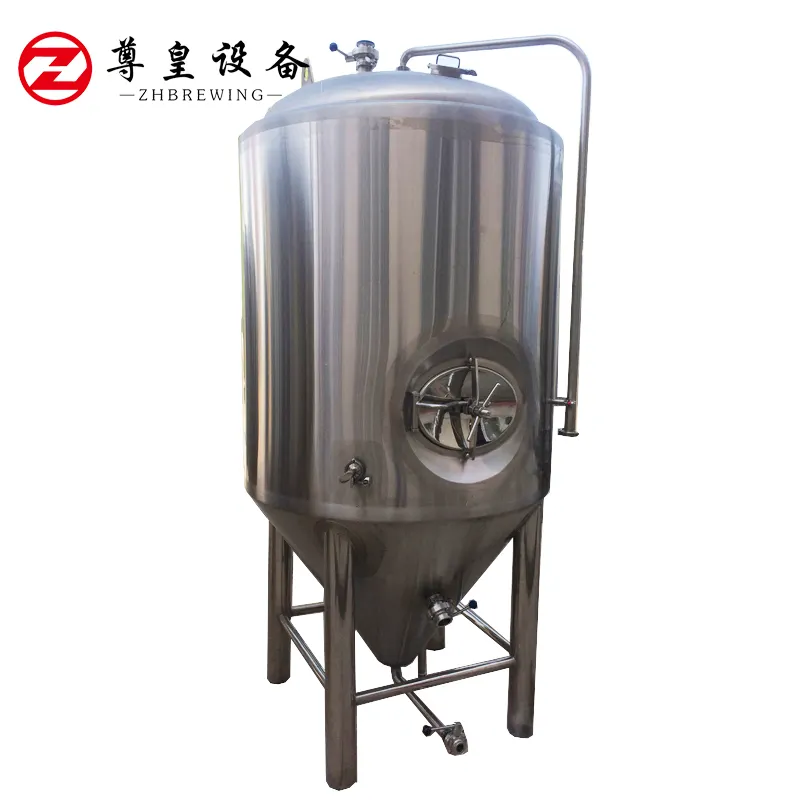 1000L levure pour la fermentation alcoolique fermenteur en acier inoxydable