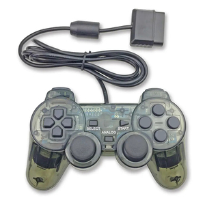PS2控制器游戏手柄的有线透明操纵杆 - Product Image 6