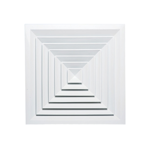 Modernes Design Aluminium Linear schlitz Luft verteiler Quadratische Decke Diffusor Dämpfer HVAC System Büro lüftung Klimaanlage - Product Image 1