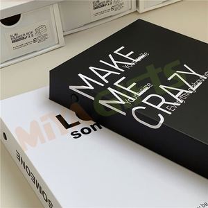 Özel renkli baskı A5 siyah bağlayıcı kağıt kalın karton kompakt 6 halka bağlayıcı planlayıcısı organizatör defteri basit kapak - Product Image 2