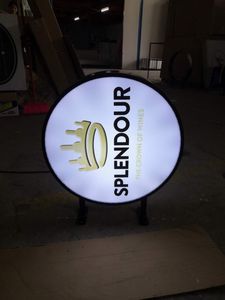 Quảng Cáo Ngoài Trời Treo Hiển Thị Dấu Hiệu Tùy Chỉnh Acrylic Led Ánh Sáng Hộp - Product Image 4