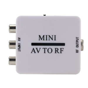 Mini RCA CVSB AV a RF Modulador de adaptador Garantía de 1 año Conmutador de señal de TV para video y audio - Product Image 2