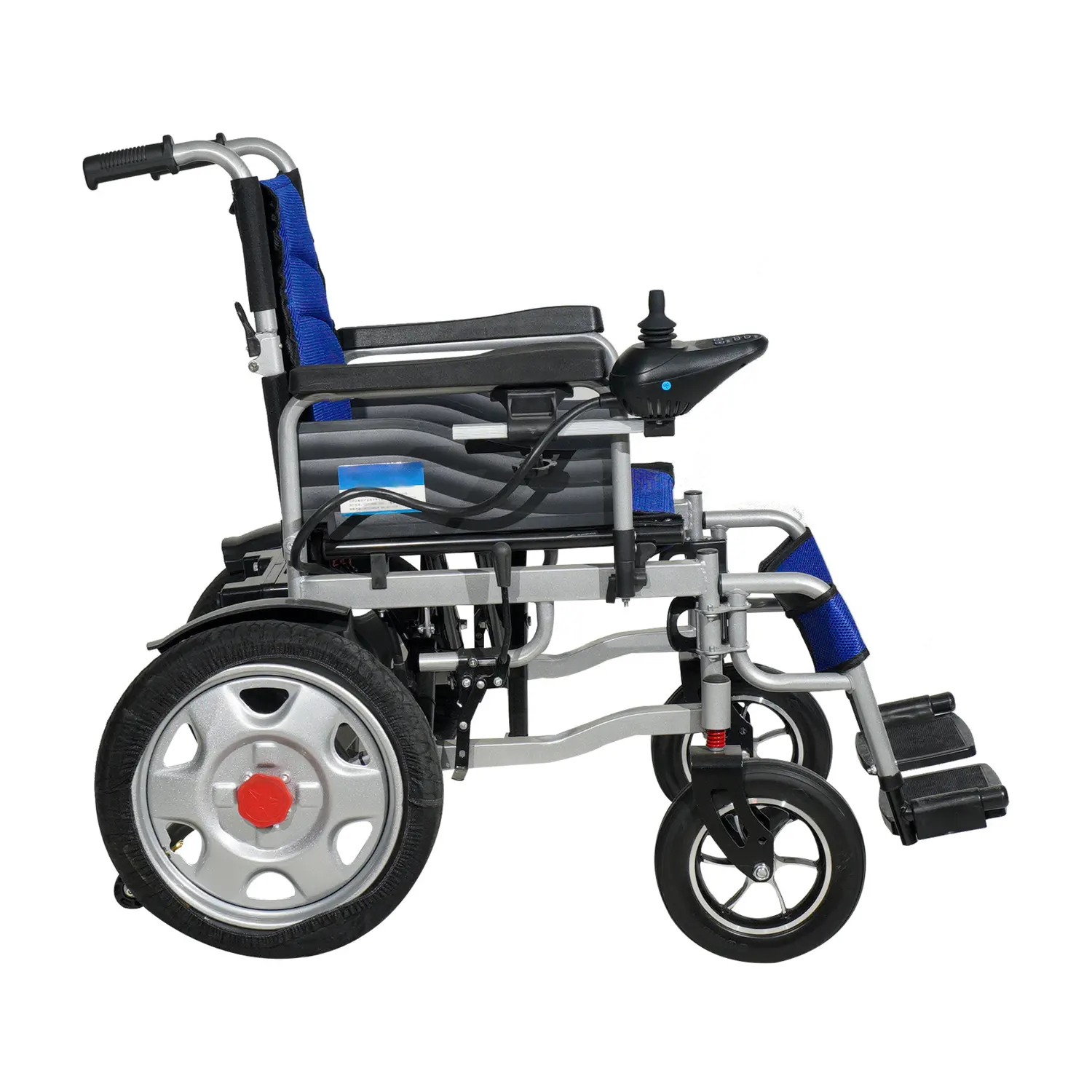 Silla de ruedas eléctrica plegable estándar para discapacitados silla de ruedas electrónica para silla de ruedas plegable eléctrica para adultos