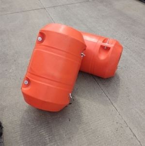 HDPE plástico barrera flotante dragado arena bombeo tubería boya clip tipo aceite y sedimentación flotadores de tubería de fila flotante - Product Image 6
