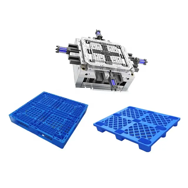 Plástico HDPE logística entrega inyección palet molde plástico inyección Pallet molde fabricante en Taizhou China