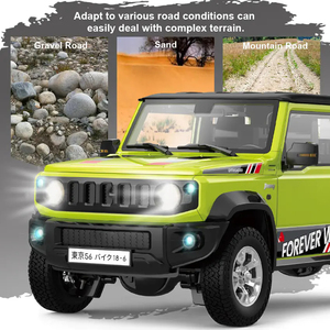 HG4-53 <strong>RC</strong> Suzuki Jimny Model <strong>Car</strong> 1:16 Scale <strong>4CH</strong> Electric Vehicle Remote Control Truck with <strong>Light</strong> - Product Image 5