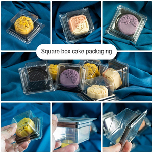 Lòng đỏ trứng sắc nét tự động khí nén niêm phong máy bánh trung thu tự động máy đóng gói dòng chảy máy bao bì cho bánh quy bánh mì - Product Image 5