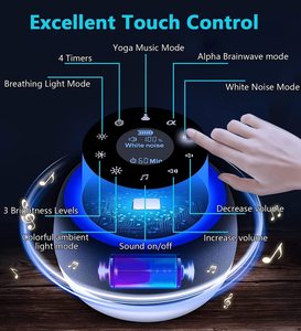 YOUMAY 2 in 1 White Noise Machine <strong>Sleep</strong> Sound Machine with 7 Colors Night Light 32 Soothing Sounds <strong>Sleep</strong> Machine - Product Image 3