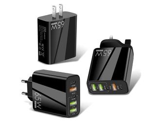 ที่ชาร์จ2025 65W พอร์ตคู่ PD ชาร์จเร็วเหมาะสำหรับแอปเปิ้ลและแอนดรอยด์ - Product Image 6