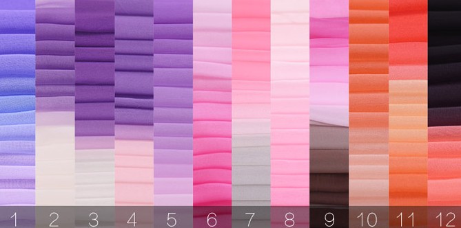 Beaucoup de couleurs