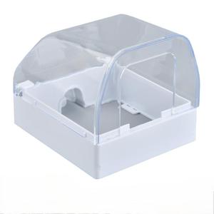 IP65 su geçirmez plastik duvar anahtarı kapağı 86 tipi soket kutusu banyo tuvalet için çift koruma ile Max. 15A akım - Product Image 1