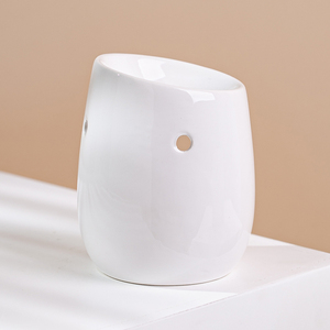 YUANWANG Modern Wax Melt <strong>Burner</strong> Candle Ceramic Warmer Melts Ceramic Candle Oil <strong>Burner</strong> For Yoga Spa Home Decor