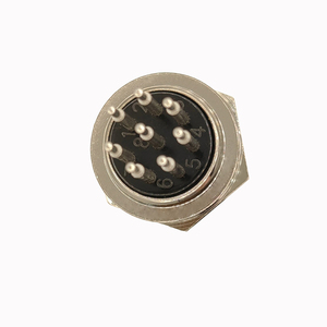 แผง PCB 8pin GX16ช่องเสียบแบบเข็มยาว2/3/4/5/6/7/8/9/10/11/12Pin ชุบเงินขั้วต่อแบบวงกลม M16 - Product Image 4