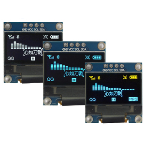 0,96-Zoll-OLED-Display 128x64 12864 LCD-Bildschirm modul Serieller Anschluss mit kleinem Bildschirm I2C-IIC-Schnittstelle SSD1306-Chip - Product Image 2
