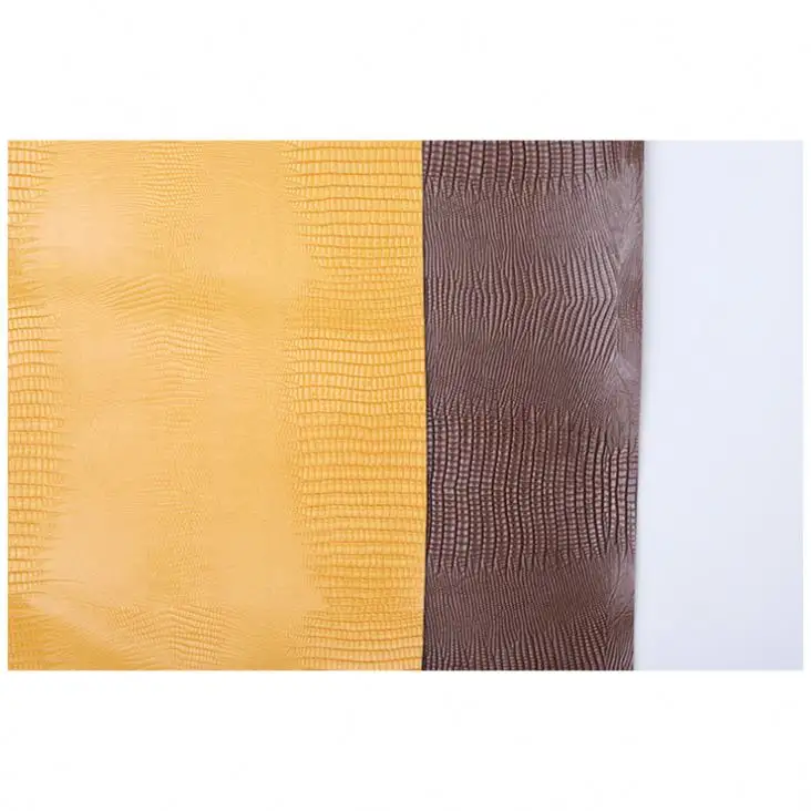 2020 Venta caliente tela no tejida proceso impermeable sofá de cuero sintético