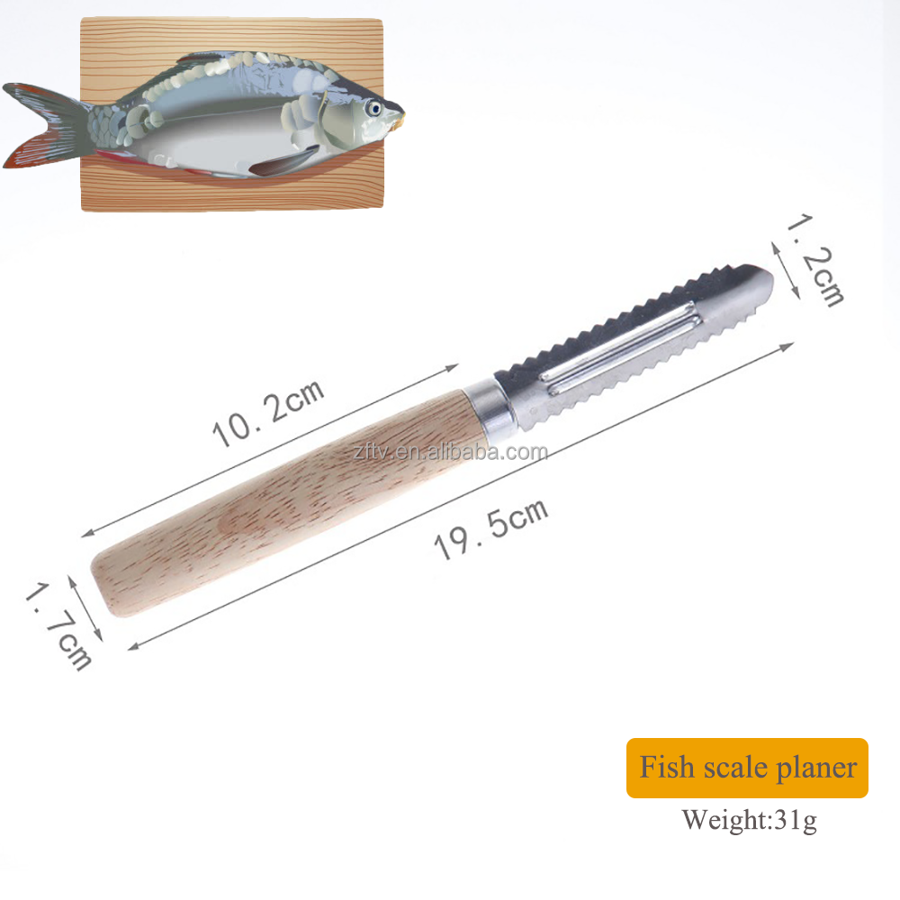 Cepilladora de escala de pescado