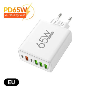 Universal <strong>Usb</strong> MultiP Port <strong>Power</strong> Type-C Plug <strong>Power</strong> Supply <strong>Adapter</strong> Mobile Portable Phone Chargers Cable Fast Charging - Product Image 1