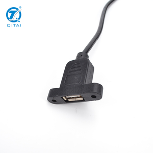 QH420-2 hộp điều khiển IP54 điện thông minh 10A RJ45 điện cắm ổ cắm ổ cắm USB RS485/232 Bảng điều khiển phía trước giao diện - Product Image 5