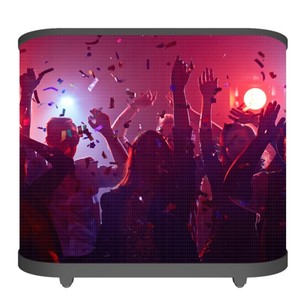 Nhà Máy bán hàng trực tiếp giá DJ trạm mặt tiền bàn đứng bảng xách tay Booth LED Video tường Màn hình hiển thị DJ Booth - Product Image 4