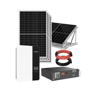 家用太阳能储能系统混合150kw离网太阳能系统成套套件 - Product Image 1
