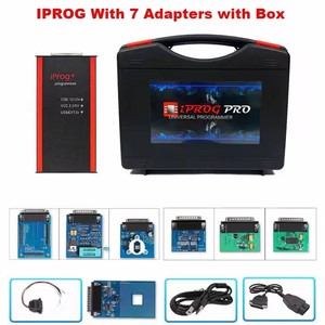 Iprog Pro V87 V89 Test with 11 Adapters for <strong>Eeprom</strong> IMMO/Radio/SRS Reset Dashboard IPROG+ ECU Iprog V87 <strong>Programming</strong> Tool - Product Image 2