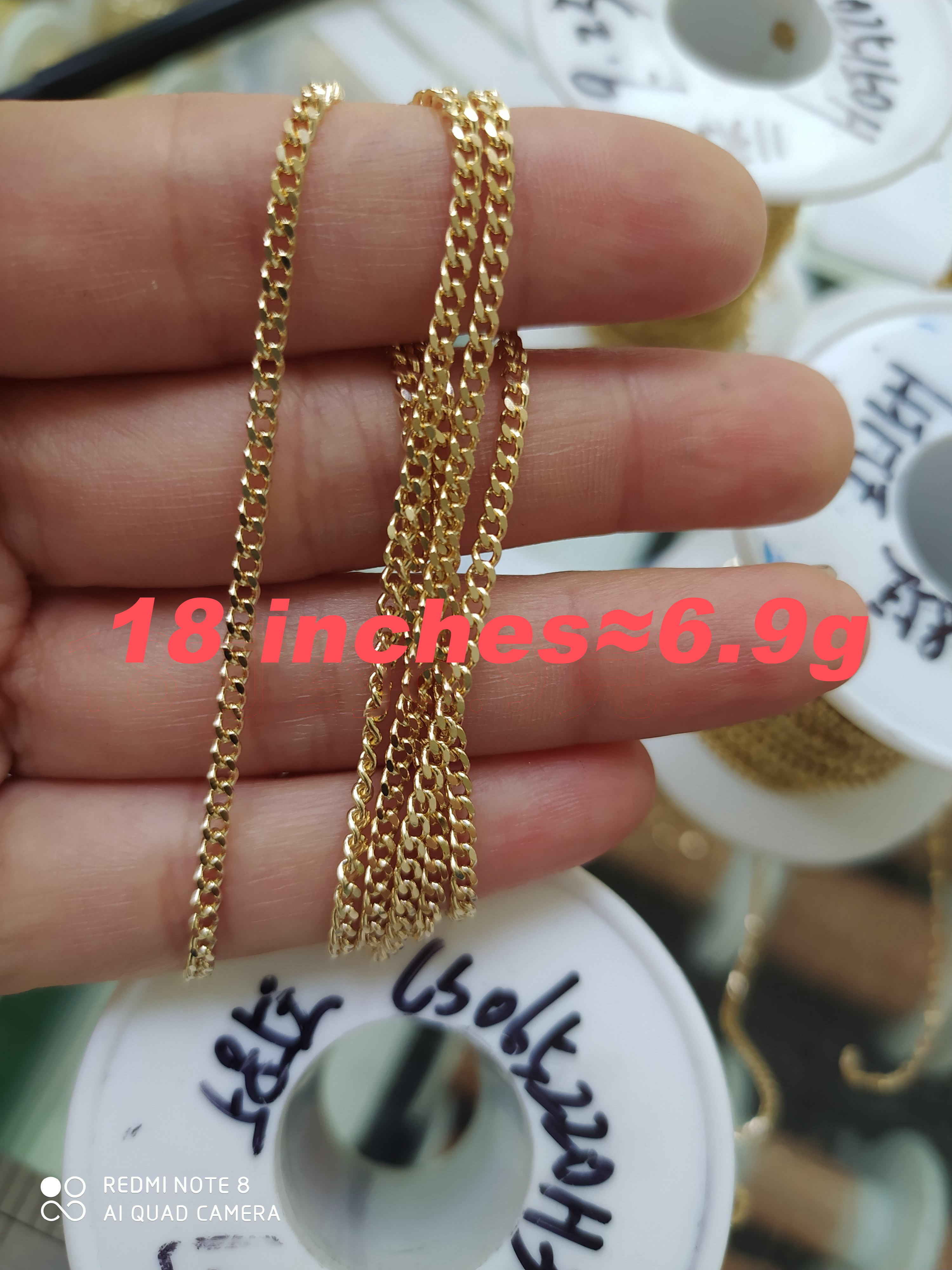 14K Cuban chain