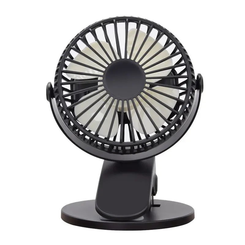 Upgrade brushless ventilador source factory car fan mute table charger clip can be vertical USB fan