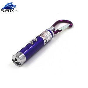 3 in 1 Multifunction 6 Color <strong>Laser</strong> <strong>Pointer</strong> LED Flashlight Mini UV Light Keychain Torch - Product Image 6