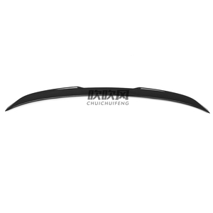 リアルドライカーボンファイバーリアスポイラーウィングBMW G20 G80 G22 G82 M3 M4 <span class=keywords><strong>M</strong></span>スタイルトランクスポイラーボディキットプレミアムカーアクセサリー