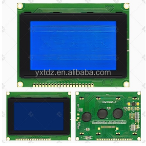 YIXINTAI 93x70mm 128x64 Punktmatrix-COB-Anzeige modul 12864 LCM-Grafik-LCD KS0108 LCD - Product Image 3