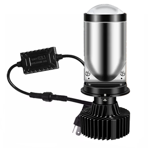 Y6 <strong>80W</strong> Bi Head Projector Auto 16000LM <strong>LED</strong> Headlight Bulb 6000K <strong>White</strong> Light 6000K Color Temperature High Power Mini Lens Aluminum - Product Image 6