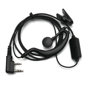 Nuevo árbitro intercomunicador auricular PTT gancho para la oreja auricular monoaural para FBIM/V6C PRO/V4C <span class=keywords><strong>PLUS</strong></span>/V6C/V4C con botón - Product Image 1