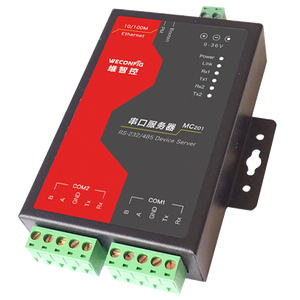 WECONFIG Serial RS232 RS485 RS422 zu Ethernet TCP IP Device Server Seriell zu Ethernet Konverter MC201 - Product Image 6