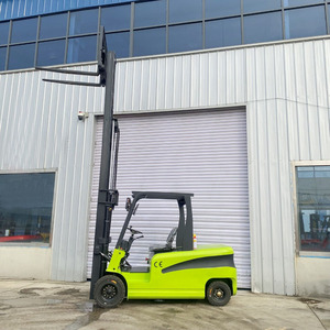 Voll automatischer Lade-und Entlade wagen mit Kabine Kleiner elektrischer Gabelstapler 3 Tonnen 4 Tonnen 6 Meter hoher elektrischer Gabelstapler - Product Image 2
