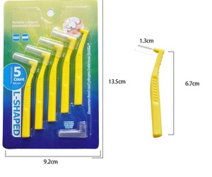 Cepillos interdentales de nailon, cerdas suaves de 0,6mm, 0,8mm, 1,0mm, limpieza Oral, palo de hilo dental de ortodoncia, gran oferta - Product Image 5