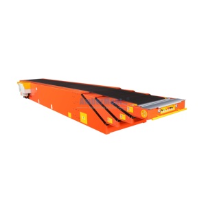 Parcel Packages Carton Boxes Warehouse Full-Automatic Hydraulic Lift Telescopic PVK Belt Conveyor for <strong>Load</strong> <strong>Unload</strong> <strong>Container</strong>