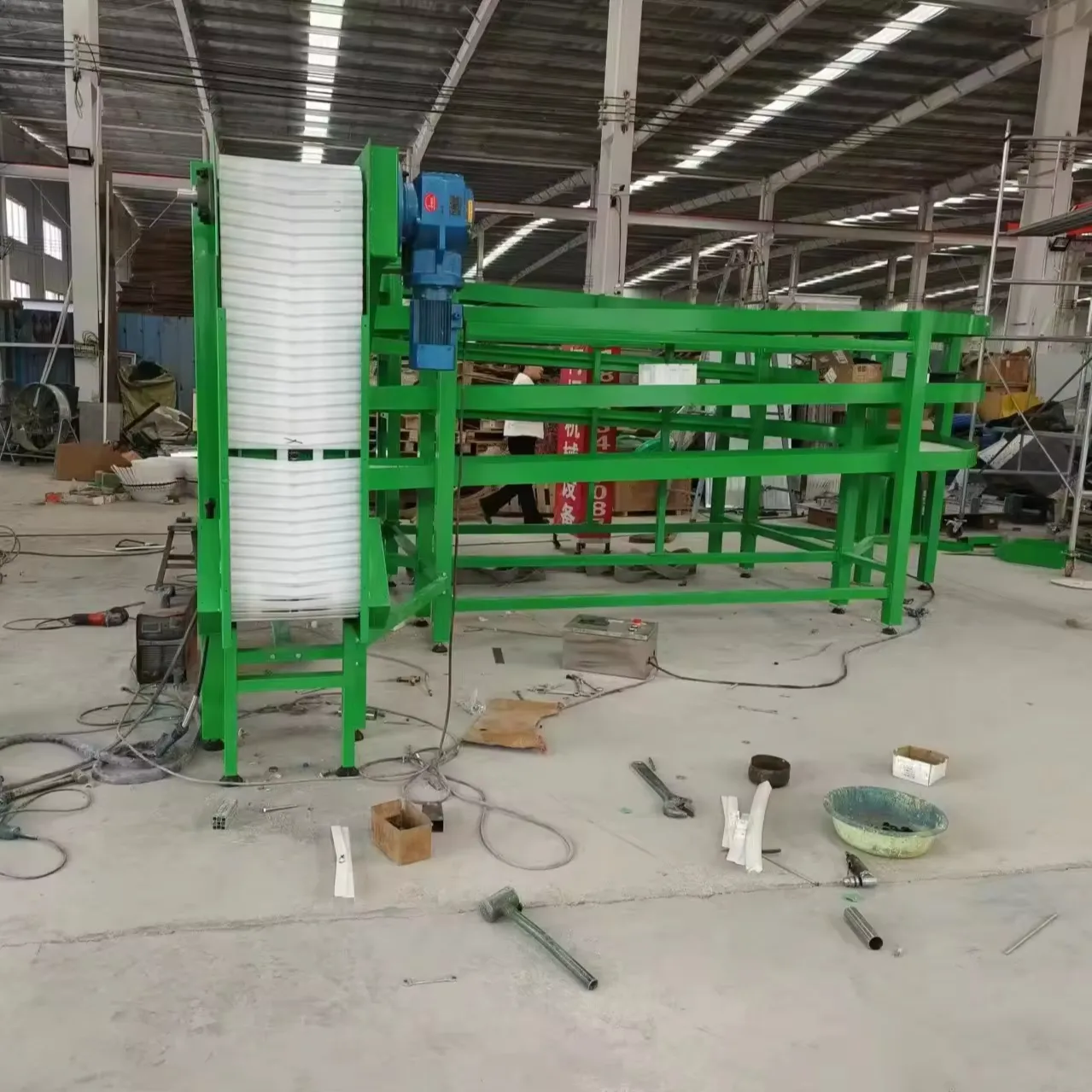 Top Chain Vertical Spiral Lifting Industrial Conveyor Vertical conveyor Spiral Lift conveyor