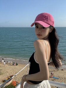 Simple Design Light and Portable Custom Baseball <strong>Cap</strong> with Five-pointed Star Pattern Suitable for Both Men and Women - Product Image 6