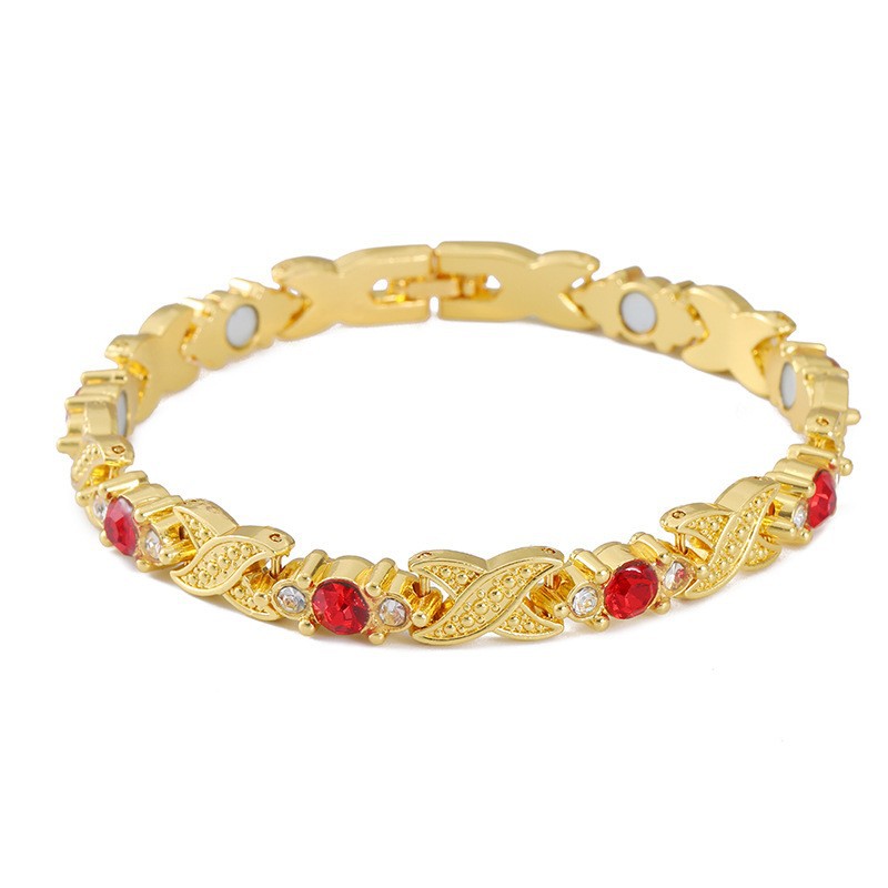 Diamant rouge doré