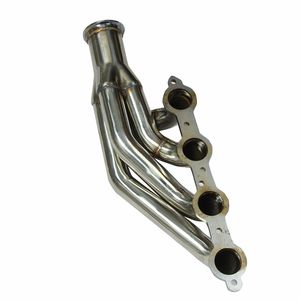 FIT küçük blok V8 LS1/LS2/LS3/LS6 LSX 97-14 paslanmaz çelik egzozu manifoldu başlık - Product Image 5