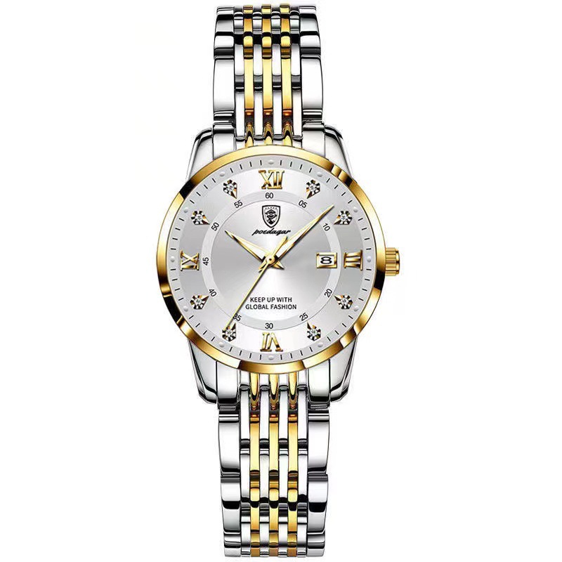 Gold White S
