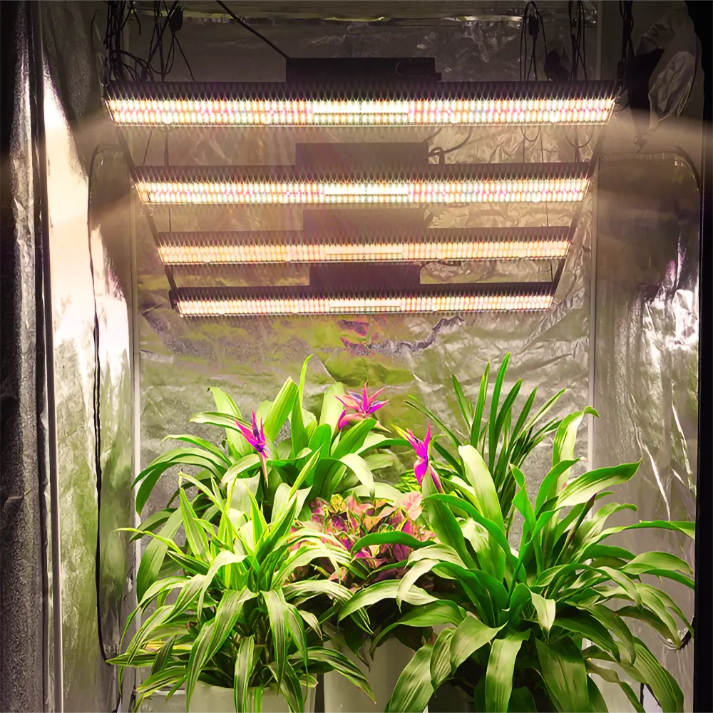 Lampe de croissance écologique à led, 800W, mélange lumineux uv, éclairage horticole pour croissance de plantes, forte qualité
