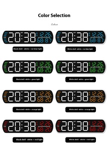 Цифровые настенные часы с большим дисплеем - Product Image 5
