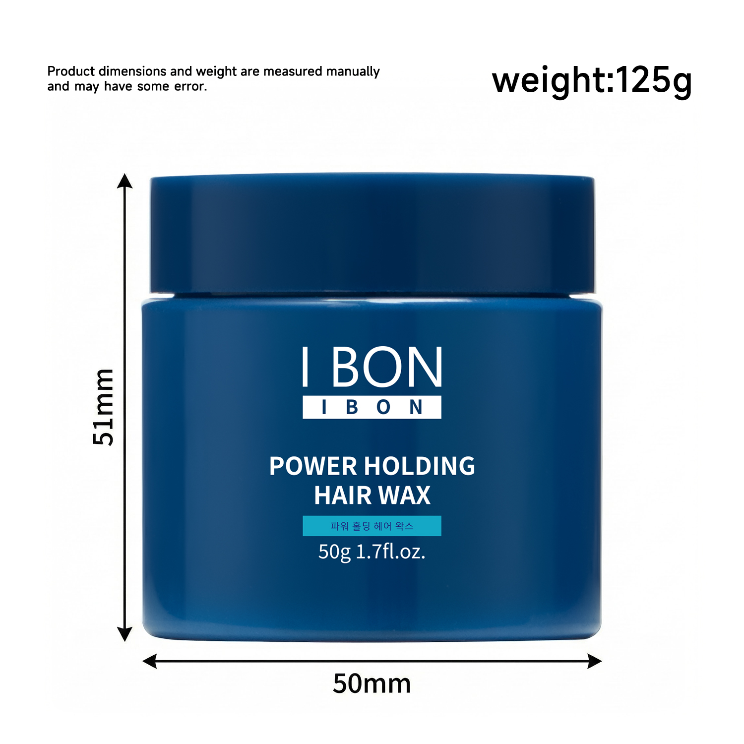 Mens Hair Wax 50g