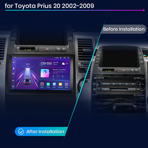 Junsun เครื่องเสียงรถยนต์, วิทยุติดรถยนต์ Android สำหรับ Toyota Prius 20 2002-2009เครื่องเล่นดีวีดีติดรถยนต์จัดส่งเร็ว - Product Image 2
