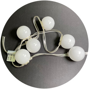 DC12V 3cm milchige Abdeckung LED-Modul Lichtquelle Punkt LED Pixel Licht mit Kugel schale für Dekorations werbung - Product Image 6