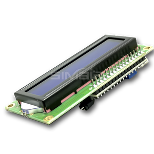 Pantalla I2C I2C, 5V, 3,3 V, amarillo, azul y blanco, 16x2, 16x2, módulo lcd de 1602 caracteres