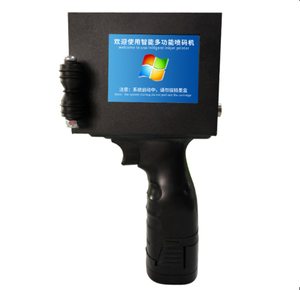 Nuovo stile manuale portatile tenuto in mano palmare piccolo codice data Batch Logo Ink Jet Coder Marker Stamper stampante a getto d'inchiostro