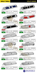 Euro profil silindir üzerinde trapez bıçak sabit bıçak maket bıçağı kilit yayı kaldırma aracı çinko alaşım Metal kutu kağıt kesici - Product Image 5